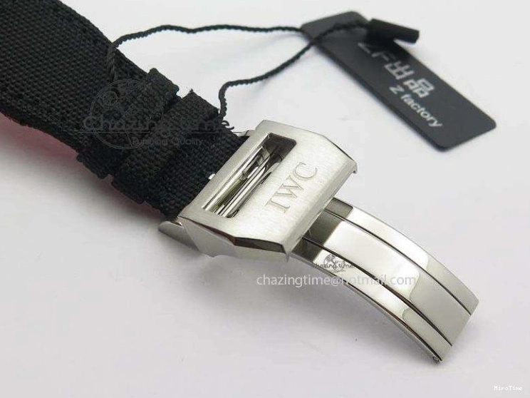 MIROTIME 0215 Big Pilot Real PR IW500432 DFB Limited Edition ZF 1:1 Best Edition On Black Nylon Strap A Fashionable 7276